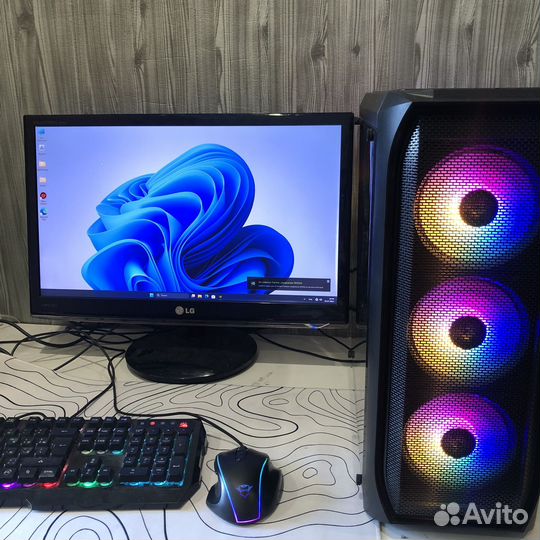 Игровой i5-12400F/16GB/RTX 4060/512SSD