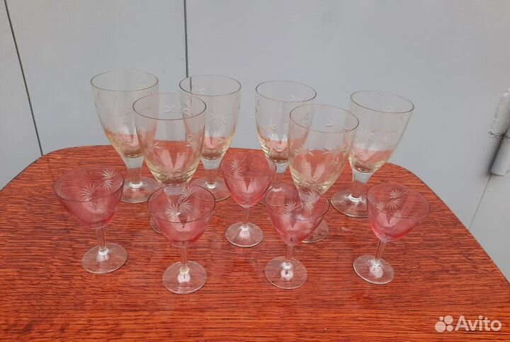 Фужеры Бокалы Винтаж СССР