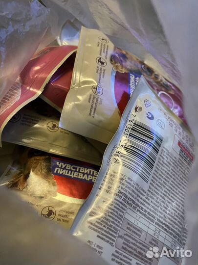 Корм для собак purina one с Лососем 16 пакетиков