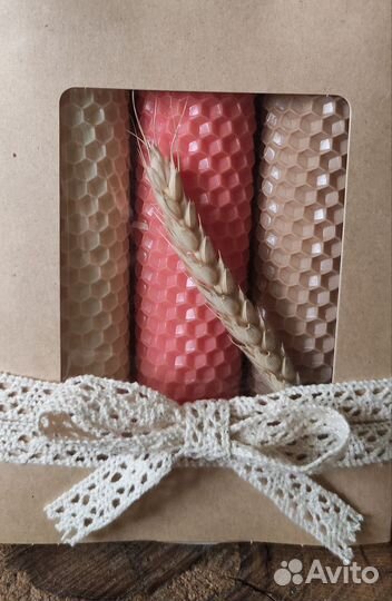 Свечи из вощины