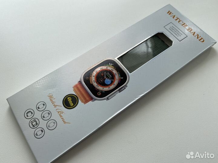 Ремешок тканевый для Apple watch 45-49 мм