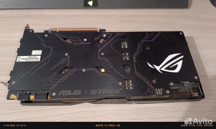 Видеокарта Asus gtx 1070 rog strix