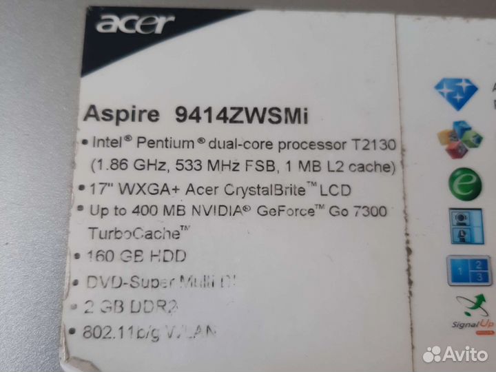 Ноутбуки acer, fujitsu siemens