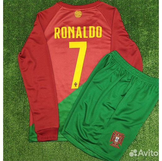 Форма подр. Португалия ronaldo 22/23 кр.-зел. дл