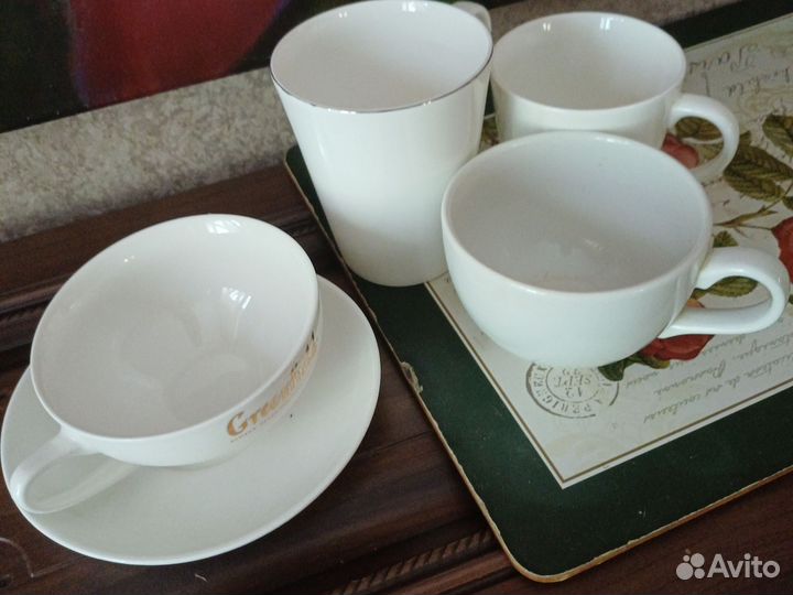 Заварочный чайник 3 л с чашками