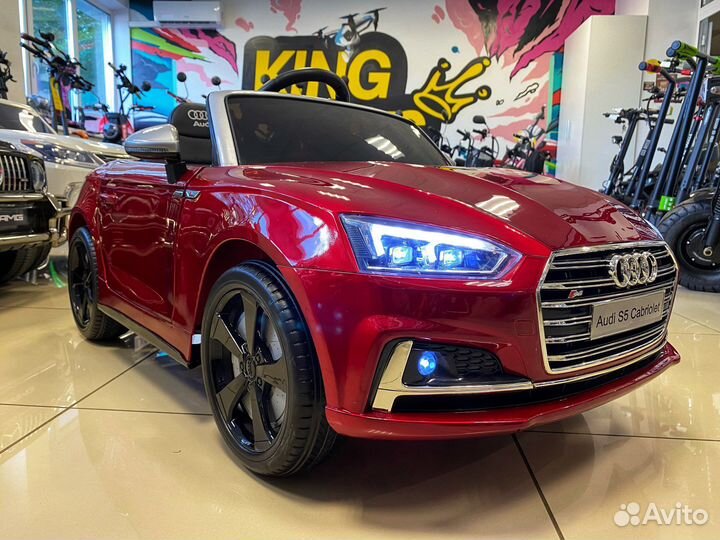 Электромобиль Audi S5 Cabriolet luxury 12V 2WD
