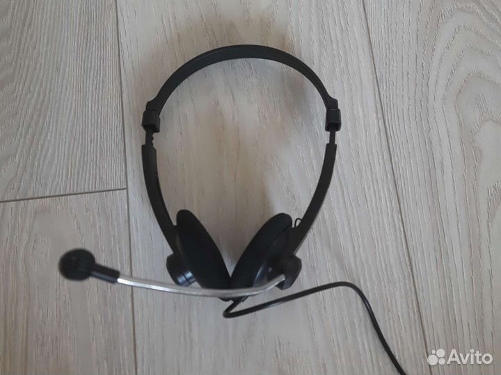 Наушники проводные с микрофоном Defender