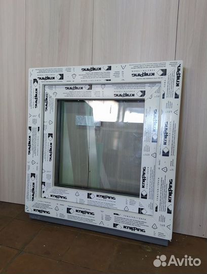 Готовое пластиковое окно 800*1000 мм