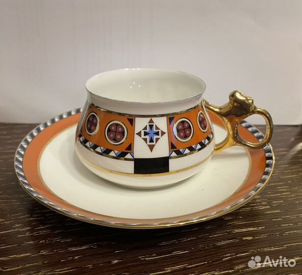 Кофейные чашки лфз костяной фарфор