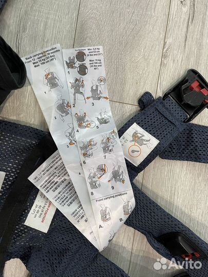 Рюкзак переноска кенгуру babybjorn one air