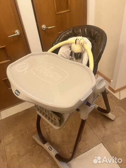 Стульчик для кормления chicco polly magic