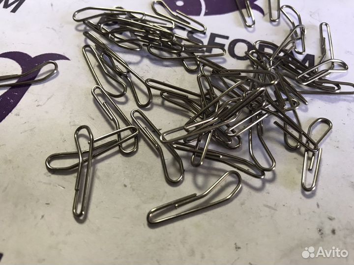 Скобы для разборных грузил (чебурашки и прочее)