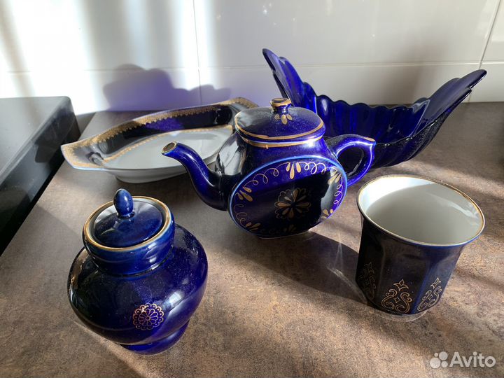 Винтаж СССР, кобальт