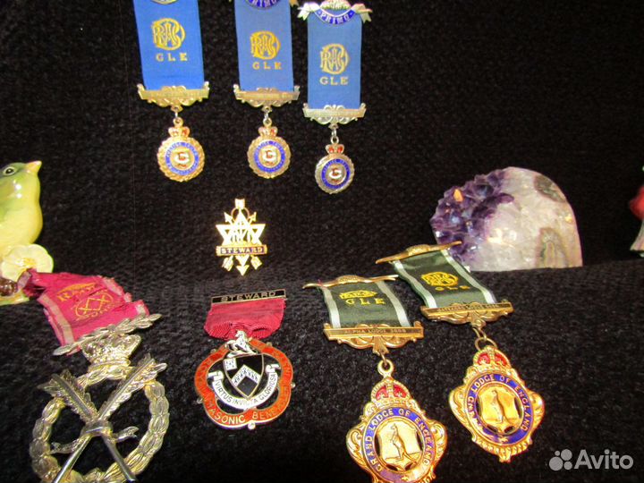 Медали.Награды.Масоны.Старинные.Брелок.Орден