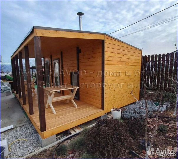 Баня 6х2,5 Скандинавия BA-2310