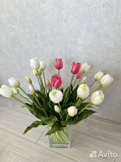 Новые тюльпаны силикон