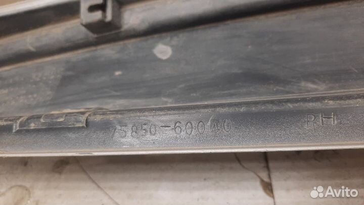 Накладка на порог правая Toyota Land Cruiser