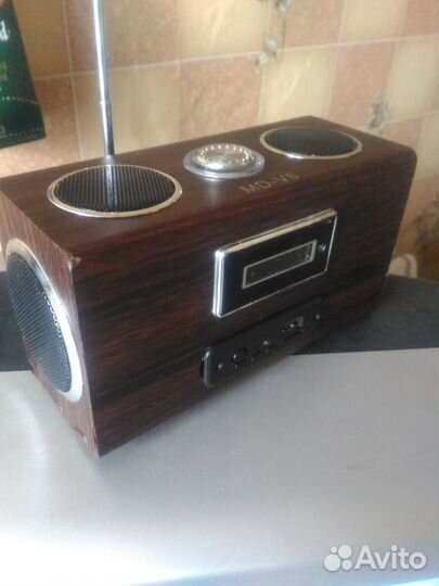 Bluetooth колонка с радио и микрофоном