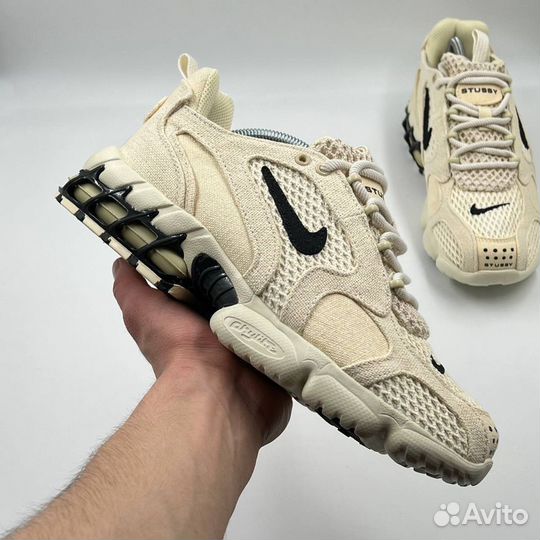 Кроссовки nike stussy air zoom spiridon cage 2