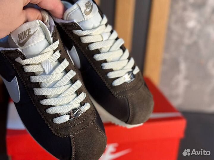 Кроссовки nike cortez brown оригинал