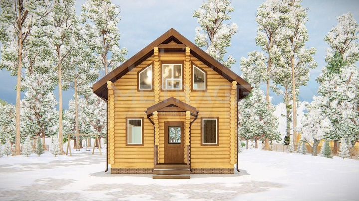 Дом 63 м² на участке 10 сот.