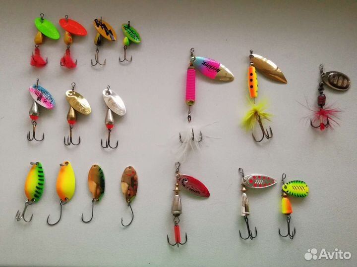 Блесна Panther Martin, Acme, Mepps, Blue Fox