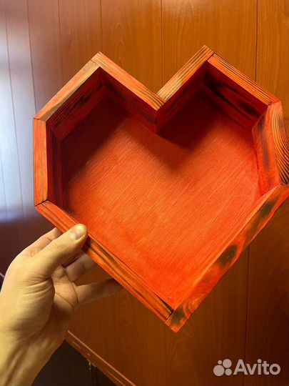 Коробка деревянная подарочная