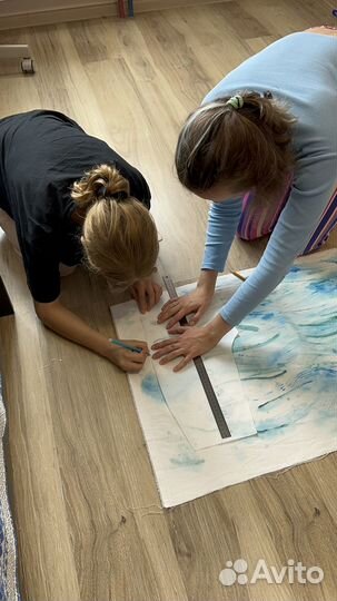 Обучение детей с 9 лет на дизайнера одежды