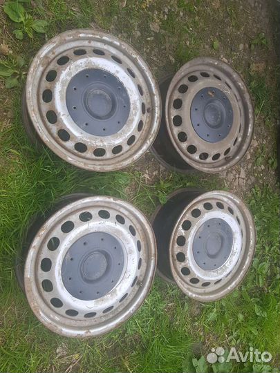 Штампованные диски оригинал на Volkswagen, Skoda