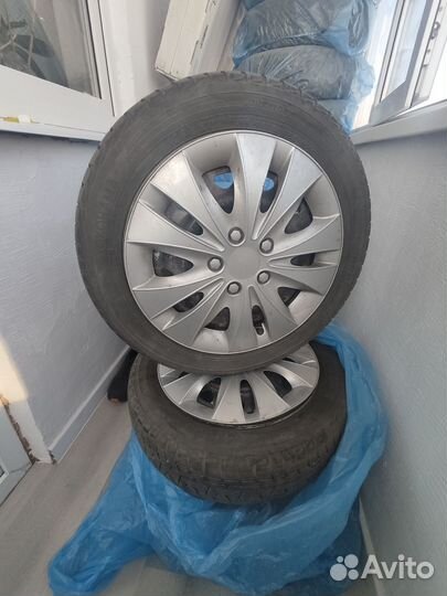 Колёса r14 Yokohama Japan 4/100 зима липучка