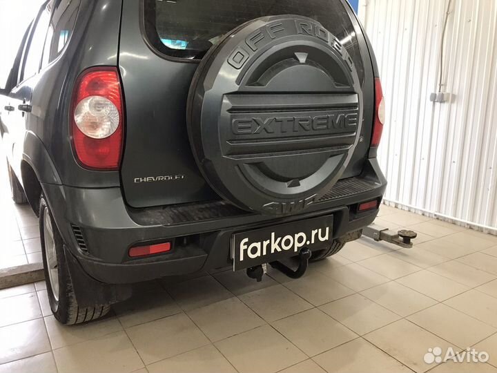 Фаркоп Лидер Плюс для Chevrolet Niva 2002-2020