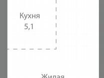 Квартира-студия, 30,8 м², 2/15 эт.