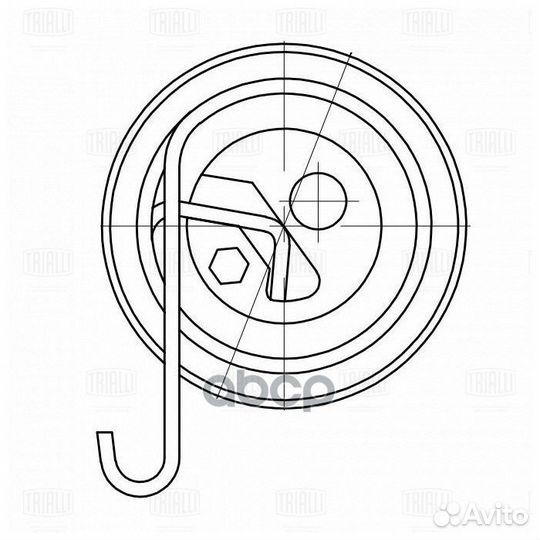 Ролик грм для а/м Opel Astra H (04) 1.7CDTi