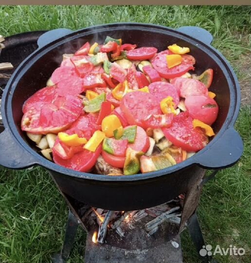 Печь + казан