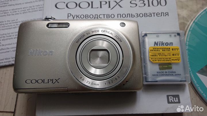 Фотоаппарат Nikon Coolpix s3100