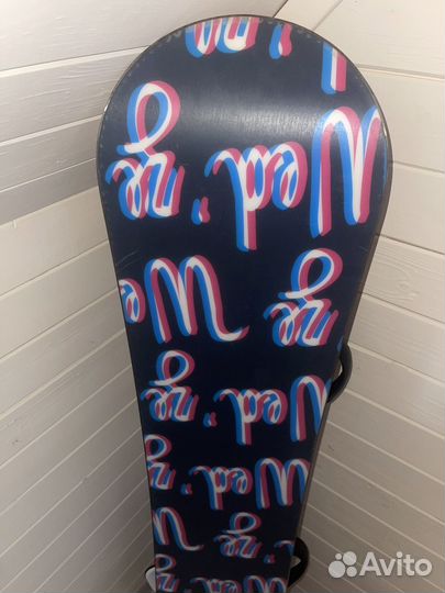 Сноуборд с креплениями Wedze 143