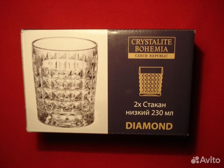 Стаканы Хрустальные Богемия Bohemia Для Виски