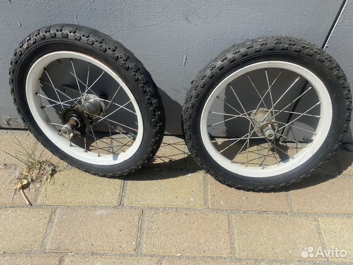 Колесо переднее для велосипеда 14 дюйм X 1,95