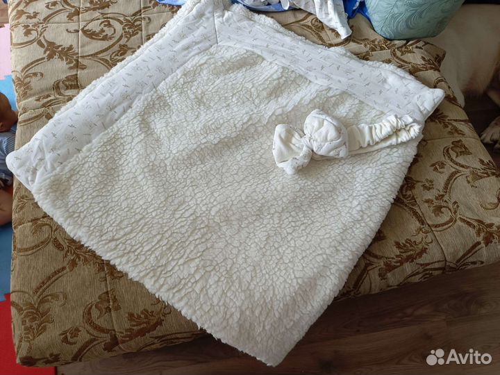 Зимний конверт на выписку