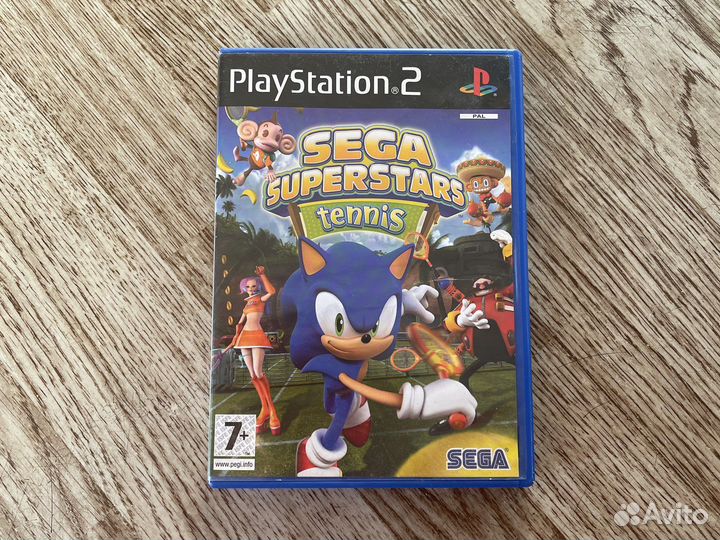 Игра для Ps2 sega superstars tennis лицензия