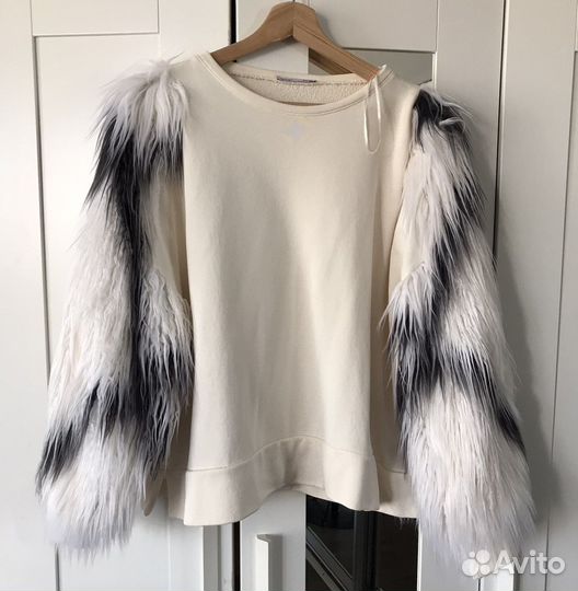 Кофта Zara оверсайз, свитшот оверсайз zara