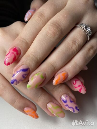 Маникюр с покрытием гель-лаком
