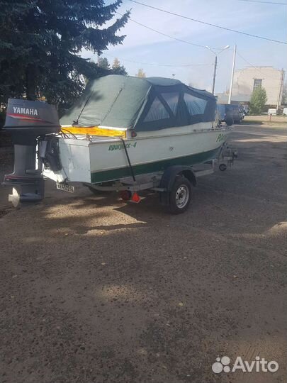 Прогресс 4 с мотором yamaha 50