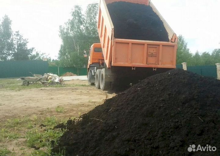Плодородный грунт доставка