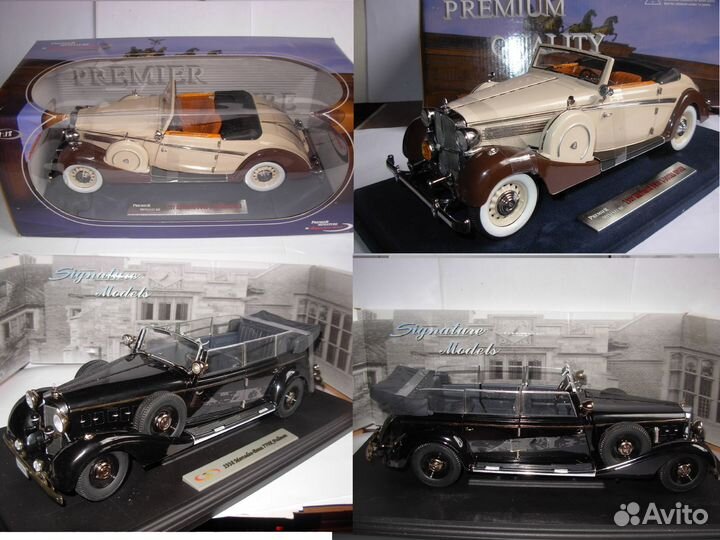 1/18 модели Mercedes Benz Smart MB в коробках