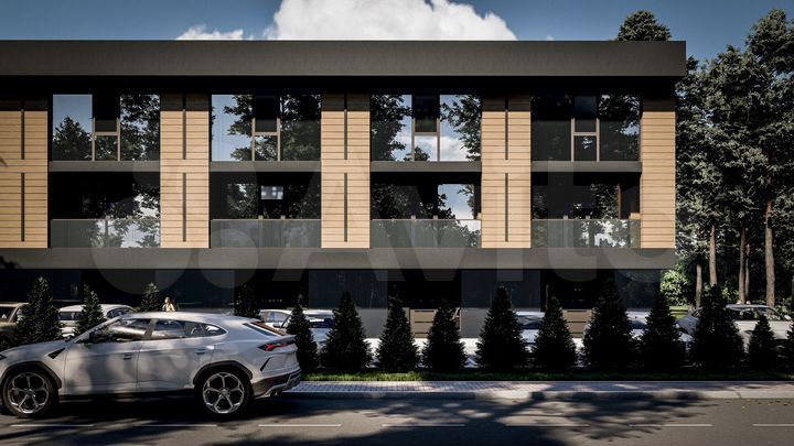 Таунхаус 260 м² на участке 2 сот.