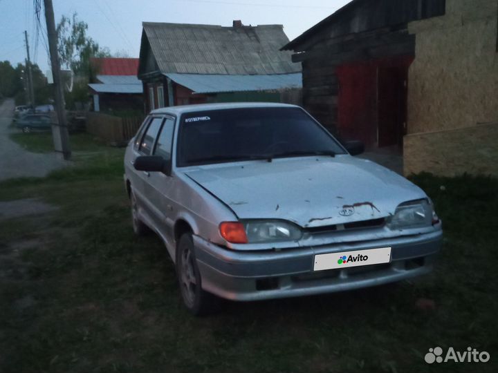 ВАЗ 2115 Samara 1.6 МТ, 2003, битый, 200 000 км