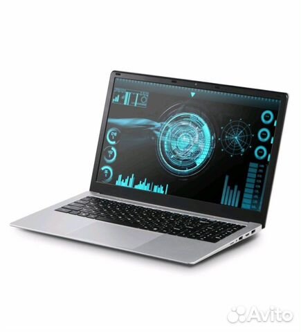 Ноутбук azerty AZ-1404 silver, новый 6/256gb