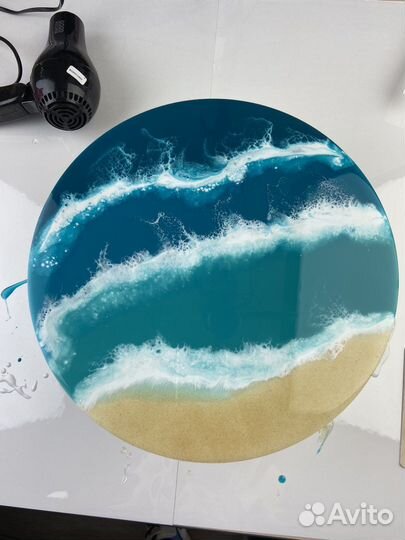 Обучение работе с эпоксидной смолой