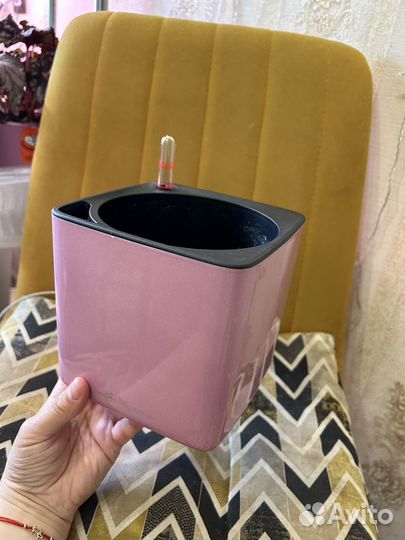 Кашпо Lechuza Cube Glossy14